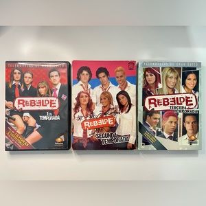 Rebelde complete series (read description in photos)